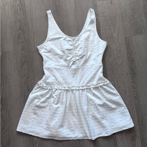 Ali & Jay Large NWT White Fit & Flare Sleeveless Dress